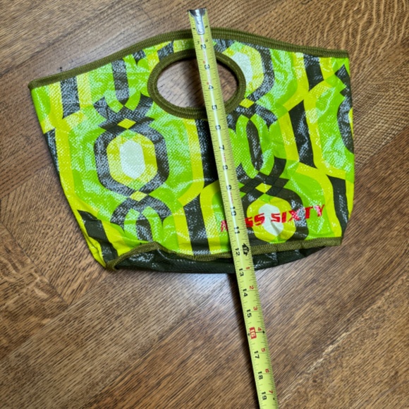 Miss Sixty retro Y2K Psychedelic tote bag -NWOT - Picture 3 of 6